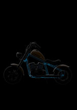 Moto Super Chopper Cruiser  24v - Imagen 5