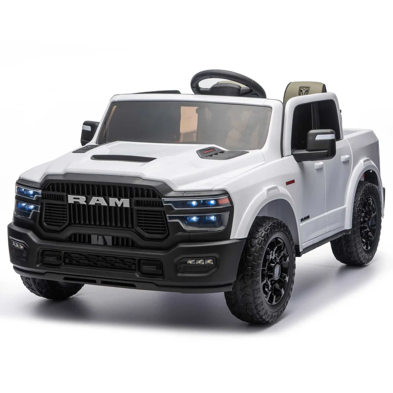carros a bateria para niños peru Dodge RAM 2500 Rebel de 24 voltios para niños - Imagen 1